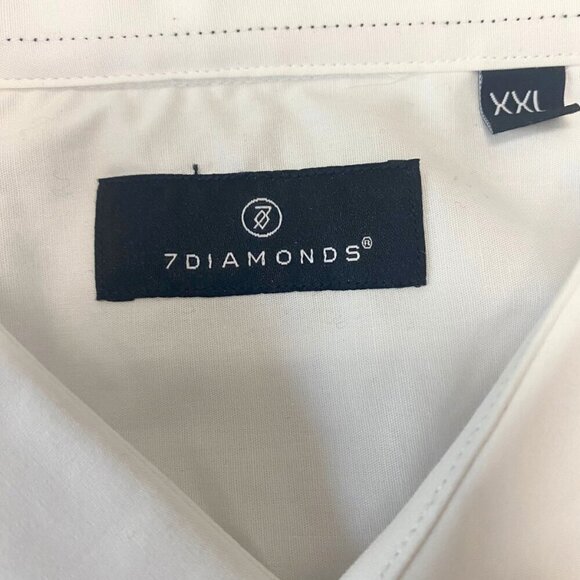 🔹 NWT 7Diamonds “All American” Stretch Button-Up Shirt – XXL Classic Fit 🔹 - Picture 4 of 9